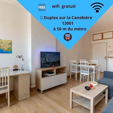 Duplex T3 Climatise Apartment Marseille Luaran gambar