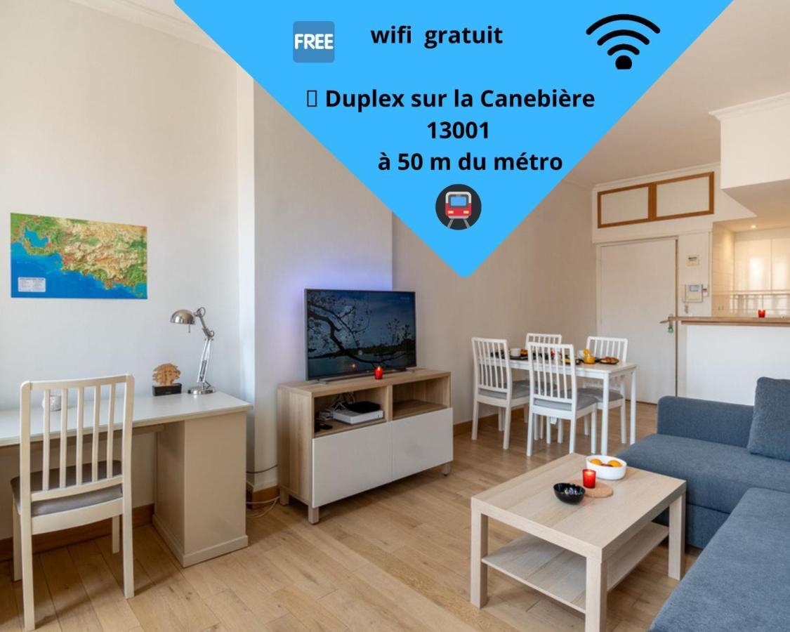 Duplex T3 Climatise Apartment Marseille Luaran gambar